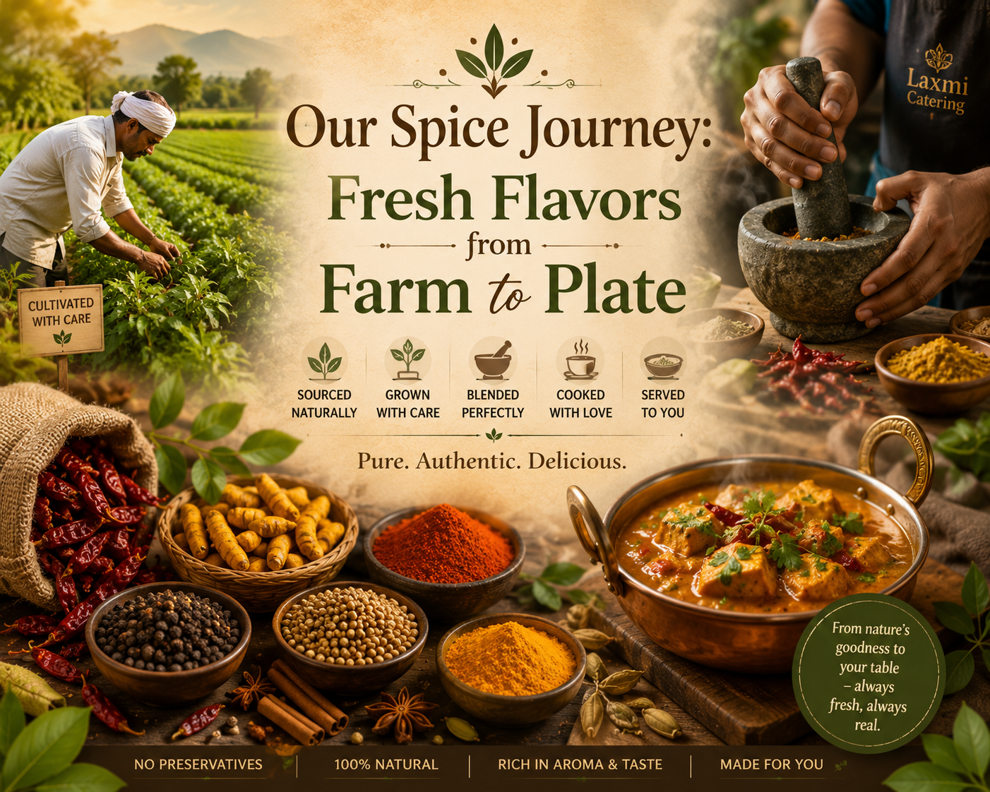 Our Spice Journey: Fresh Flavors from Farm to Plate
