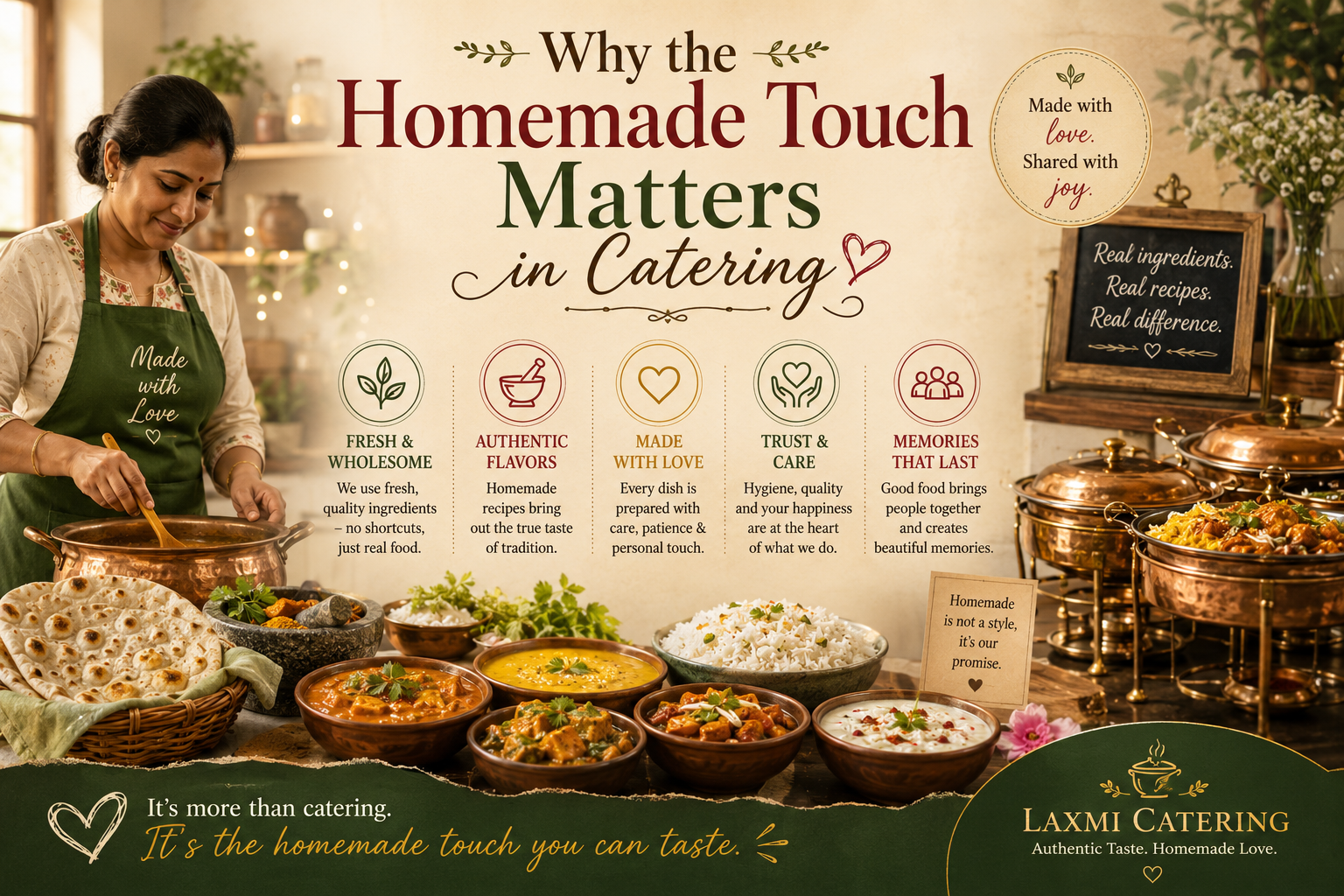 Why the Homemade Touch Matters in Catering